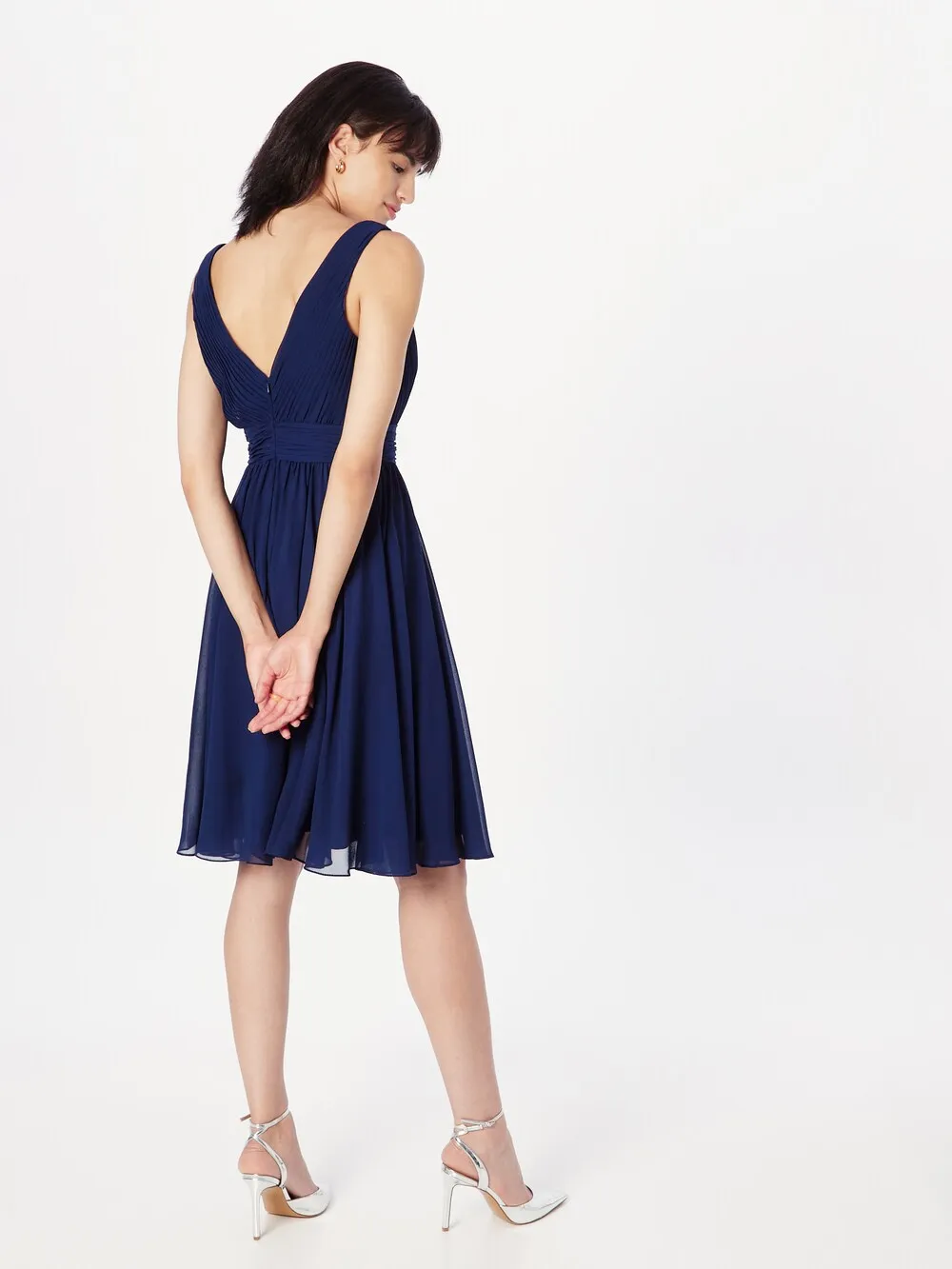 Cocktail dress mascara, navy