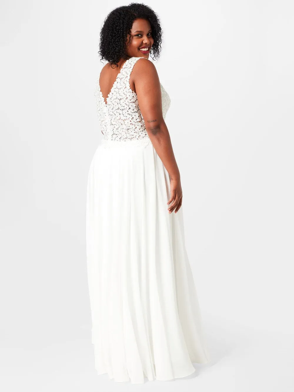 Evening dress My Mascara Curves, white