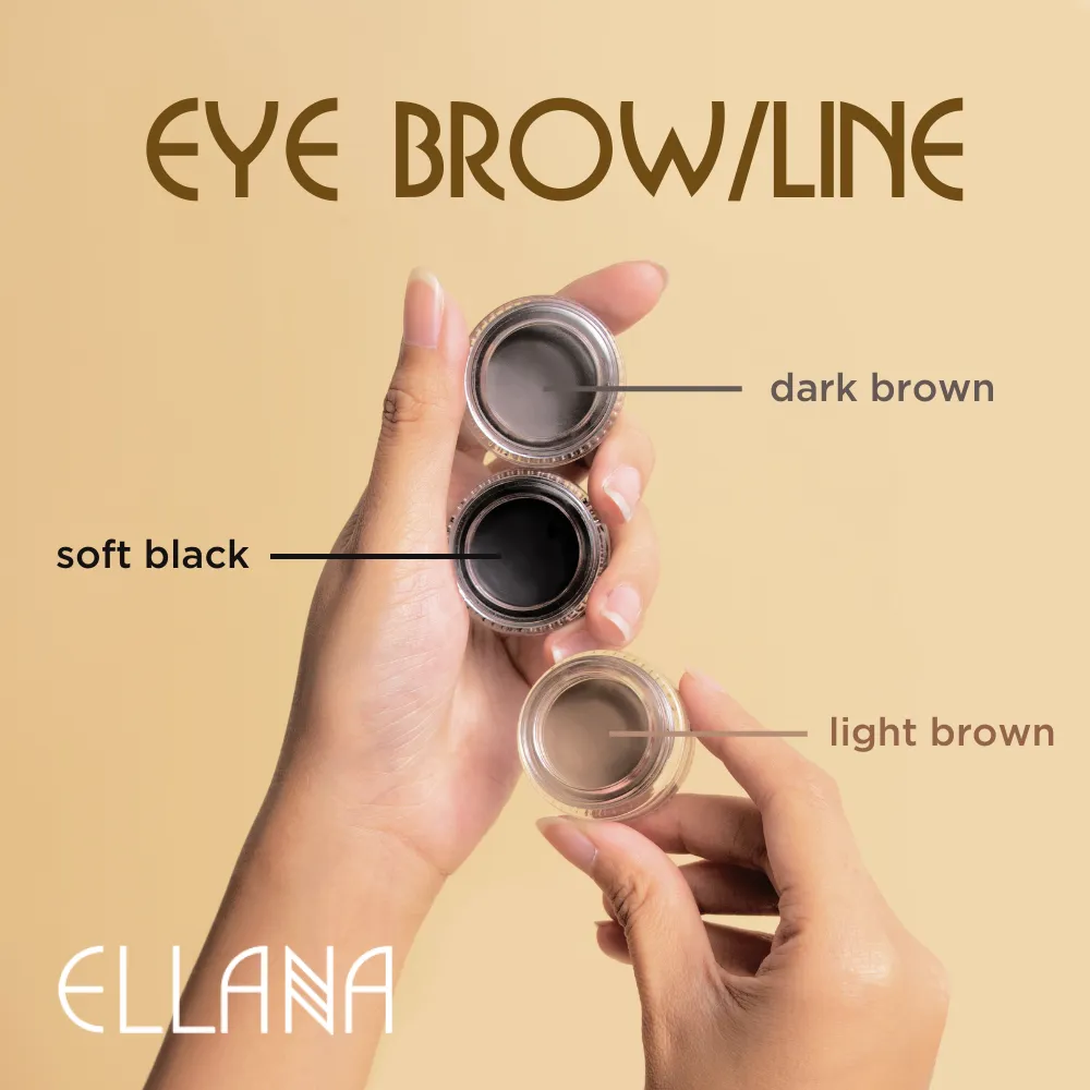 Eye Brow/Line | 2-in-1 Eyebrow/Eyeliner Gel with Castor & Marula Oil