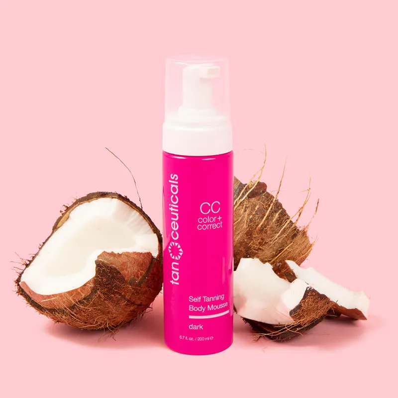 Mousse CC Self Tanning Kit, Dark