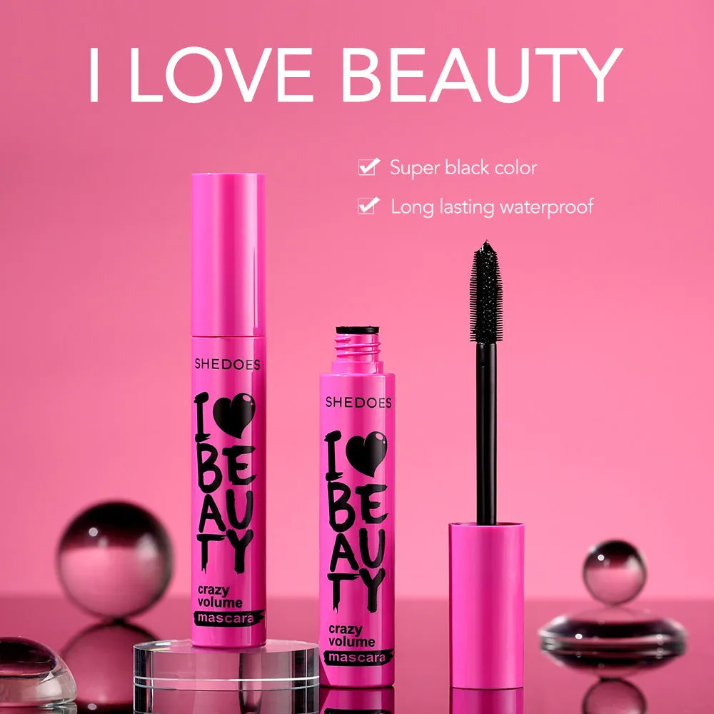 Shedoes Waterproof Volumizing Mascara – Smudge-Proof Thickening & Lengthening