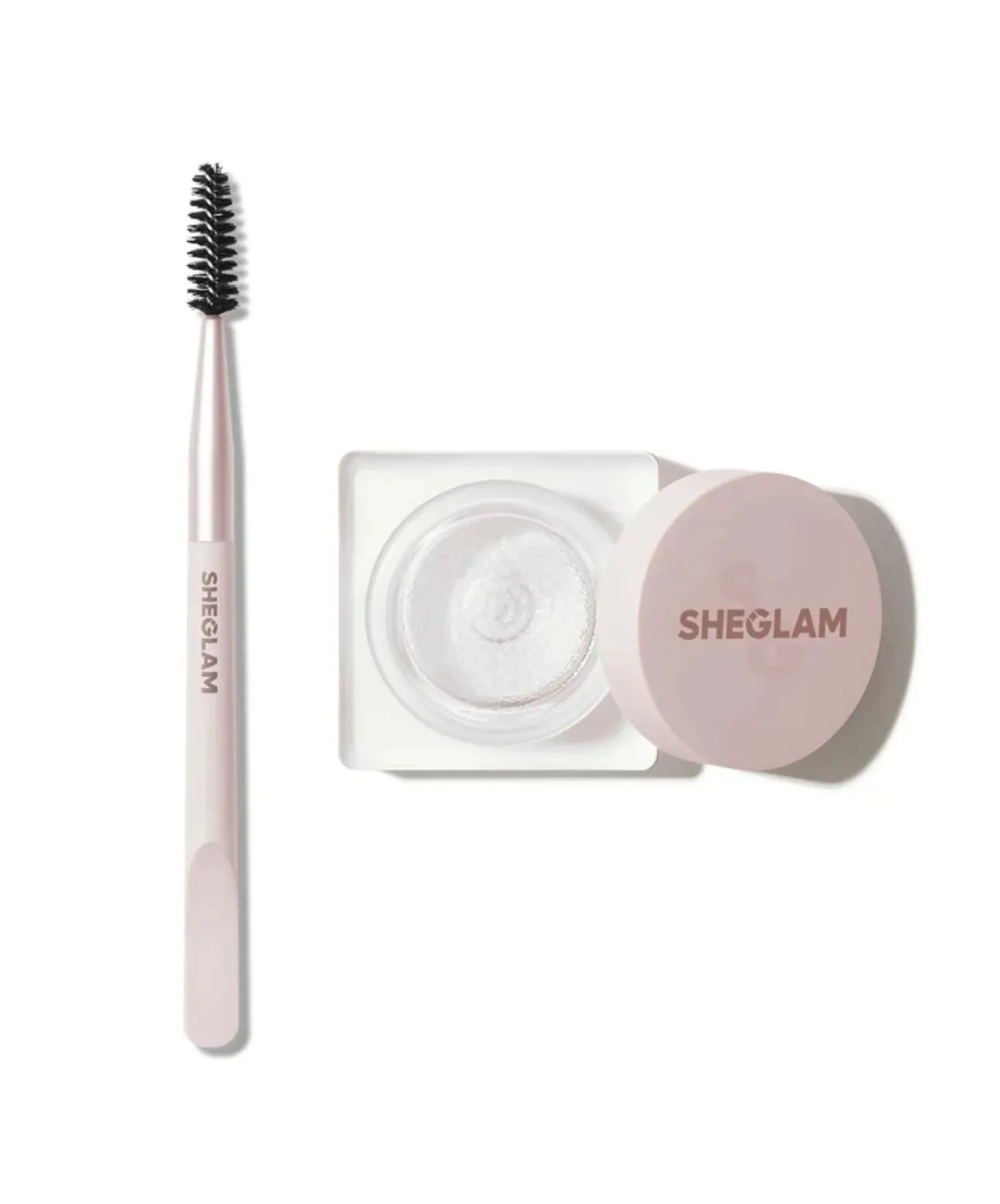 SHEGLAM Set Me Up Brow Hold-Crystal Clear Waterproof Eyebrow Gel No Smudge Long Lasting Shaping Eyebrow Wax Black