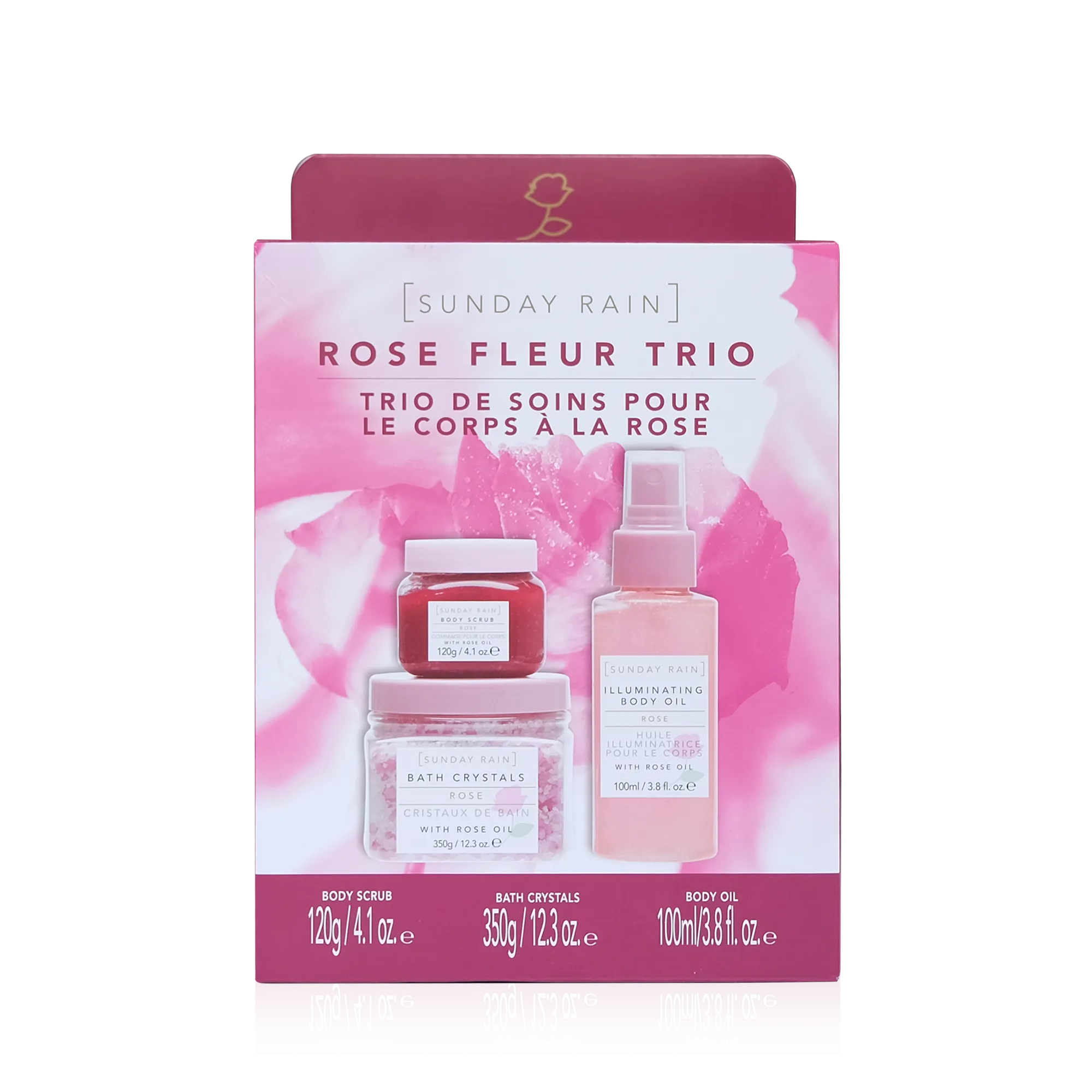 Sunday Rain Rose Fleur Trio